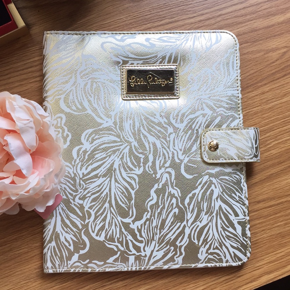 Lilly Pulitzer agenda cover, new